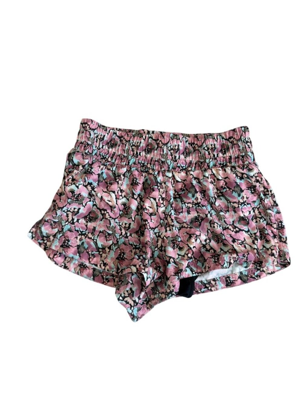 VARLEY Pink Floral Active Shorts Size XXS - Picture 5 of 7